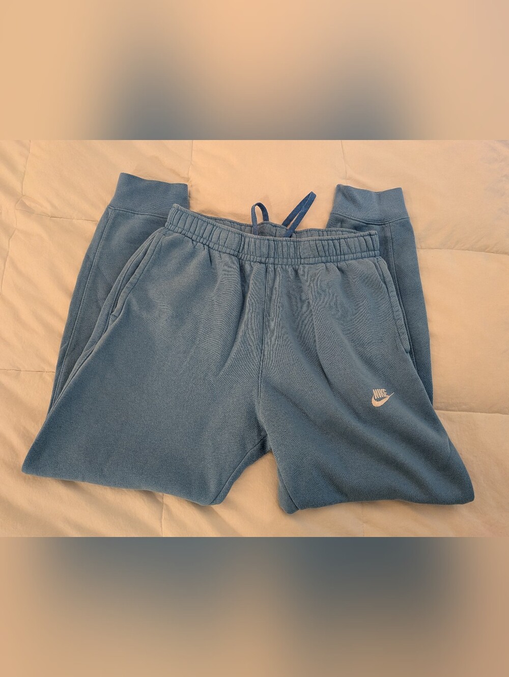Men's Nike Carolina Blue Fleece Joggers Size M